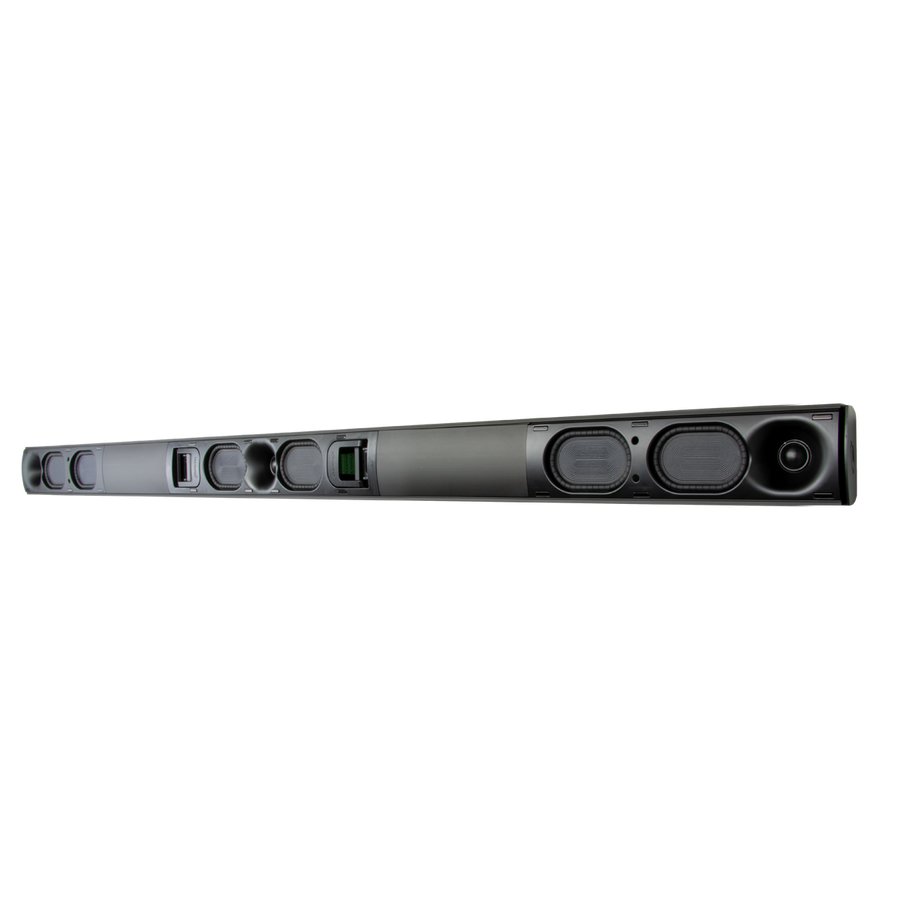Custom Length Passive LCR Soundbar, 4.5" Woofers, fits 66.1"-90" TV