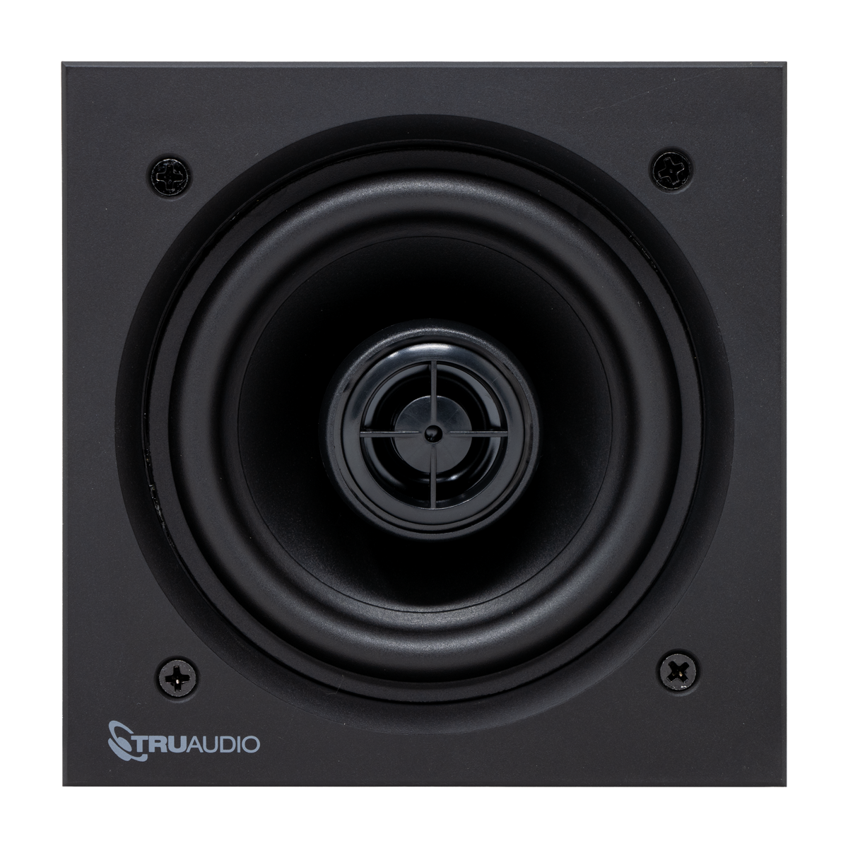LFS 4" High Output Square 2-Way In-Ceiling Frameless Speaker, Poly Woo ...