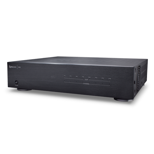16-channel, 75W per Channel, 8-Zone Class D Power Amplifier, Sub-out per Zone