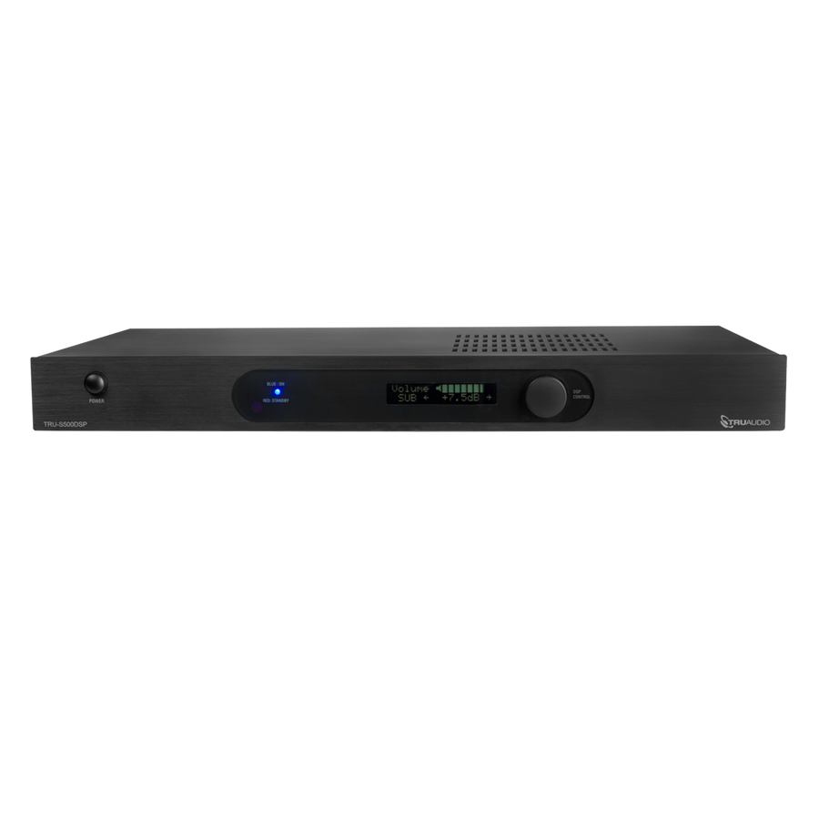 TRU-S500DSP Mono Channel Subwoofer Amplifier, 500W with DSP