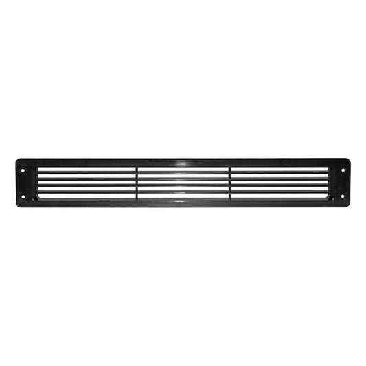 Cool Components Passive toe kick grill - Black