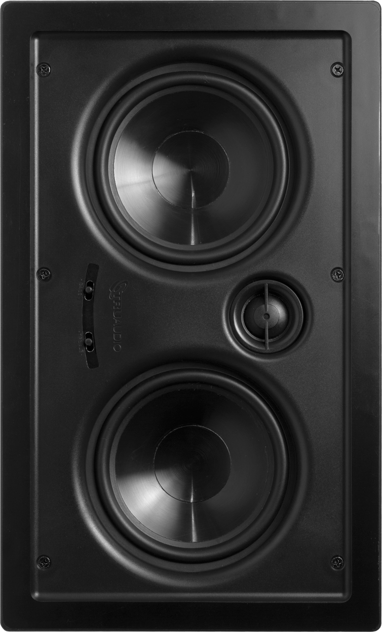 Ghost HT 5.25" LCR In-Wall Speaker, Injected Poly Woofer
