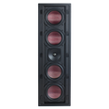 Elite Series In-Wall 3-Way Speaker, Four 6.5" Carbon Fibre Woofers, 1" Tweeter
