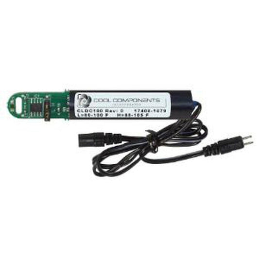 Advanced LT 3-Fan Controller: green circuit board with black housing, cables, and connectors.