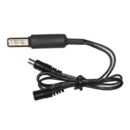 Black Cool Components Basic Temp Controller with USB and barrel connectors.