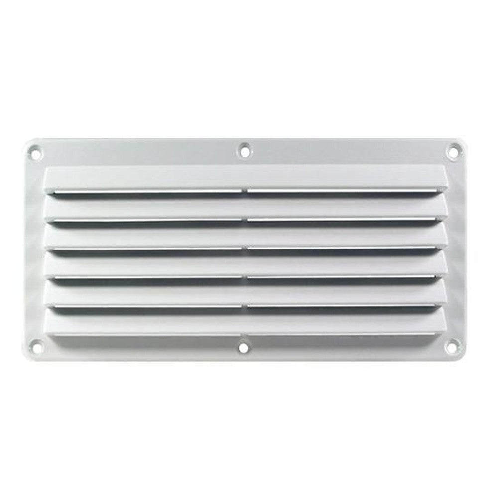 Cool Components Grill for Rect 4x10 Openings - White