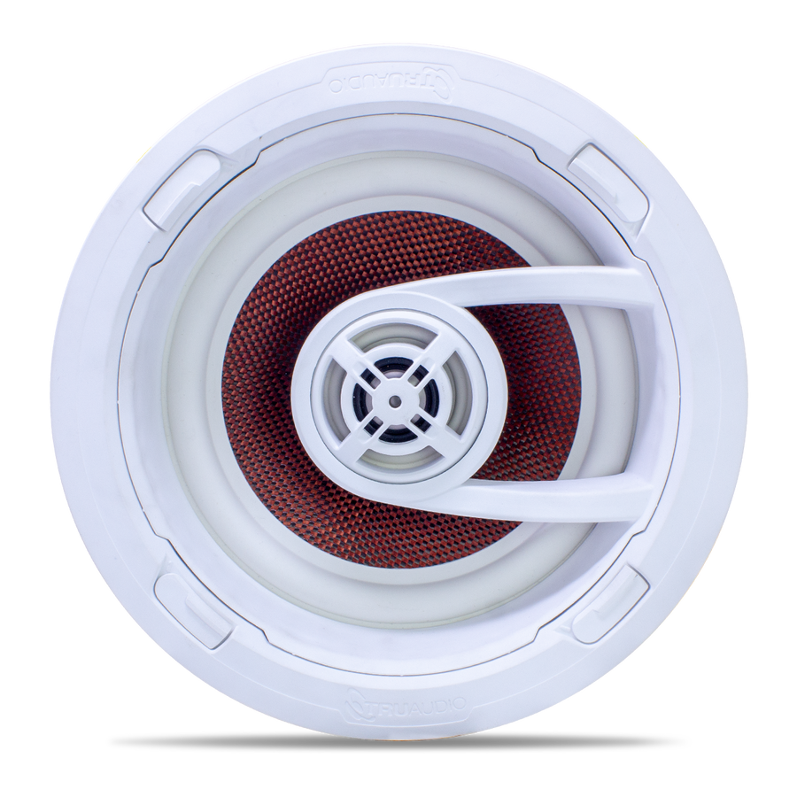 TruAudio Ghost G91 9" In-Ceiling Speaker (Carbon Fibre, 3-Way)