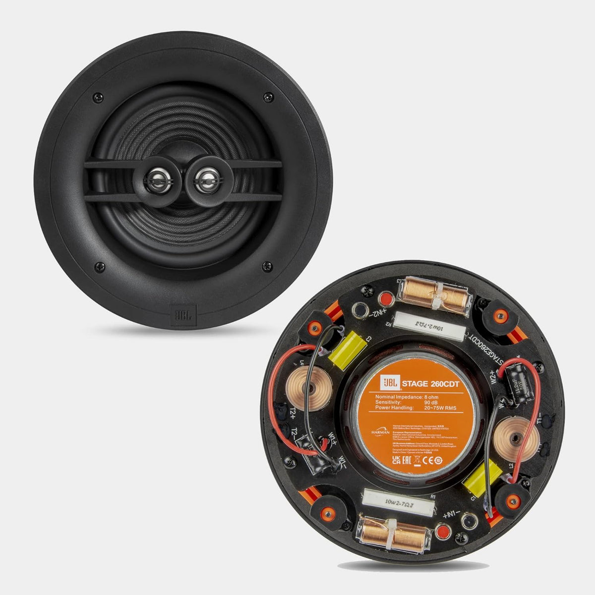 JBL Stage Series 260CDT 6.5&quot; Stereo In-Ceiling Speaker (each)