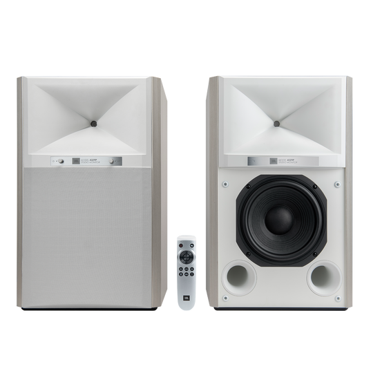 JBL 4329P Active Studio Monitor White Vaneer (Pair)