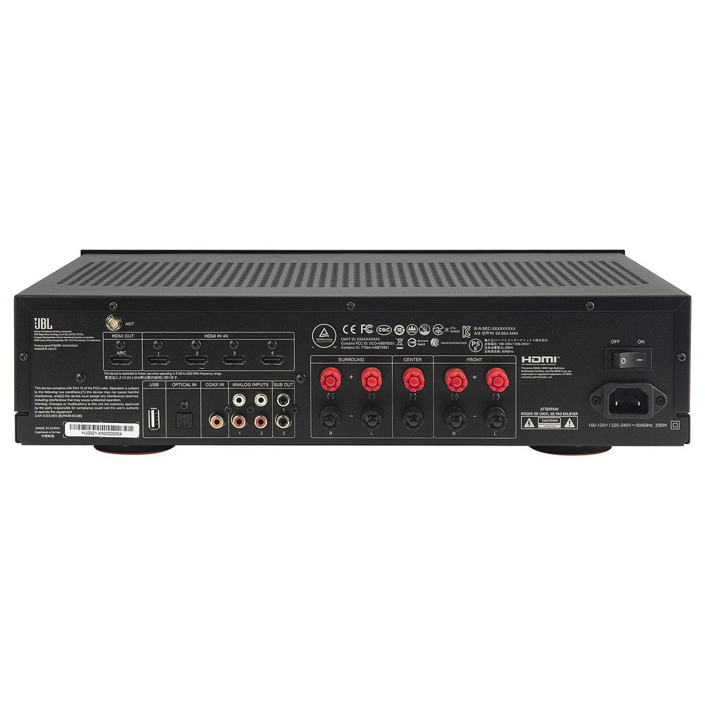 JBL MA310 5.2 Channel 4K AV Receiver - Espresso