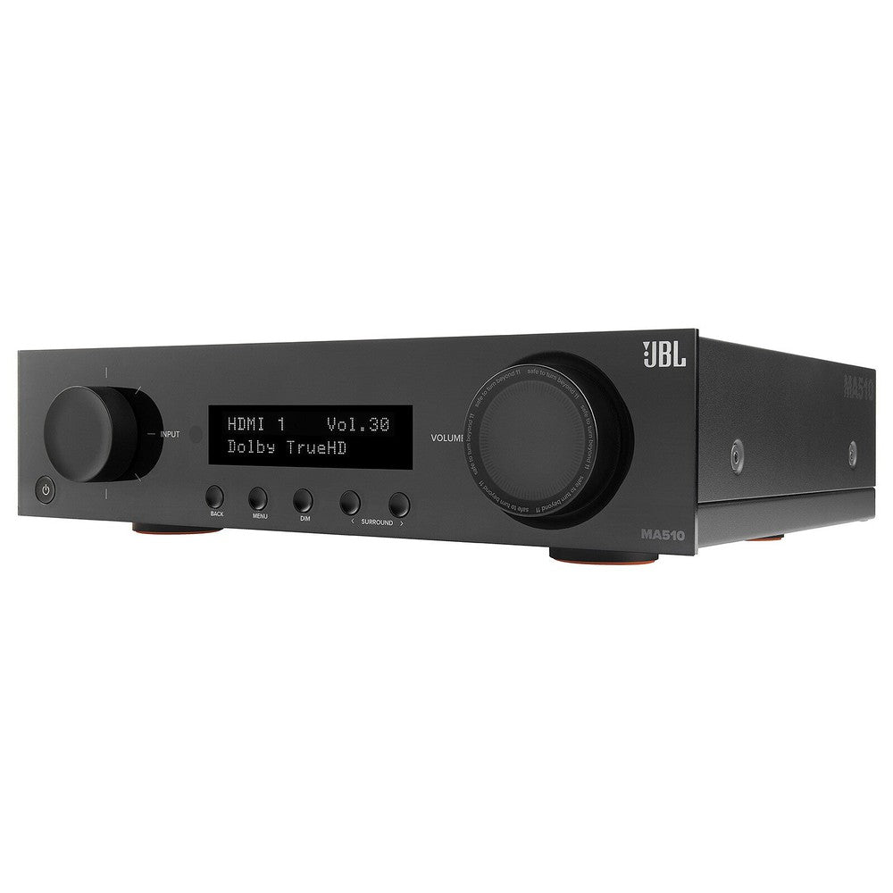 JBL MA510 5.2 Channel 8K AV Receiver - Espresso