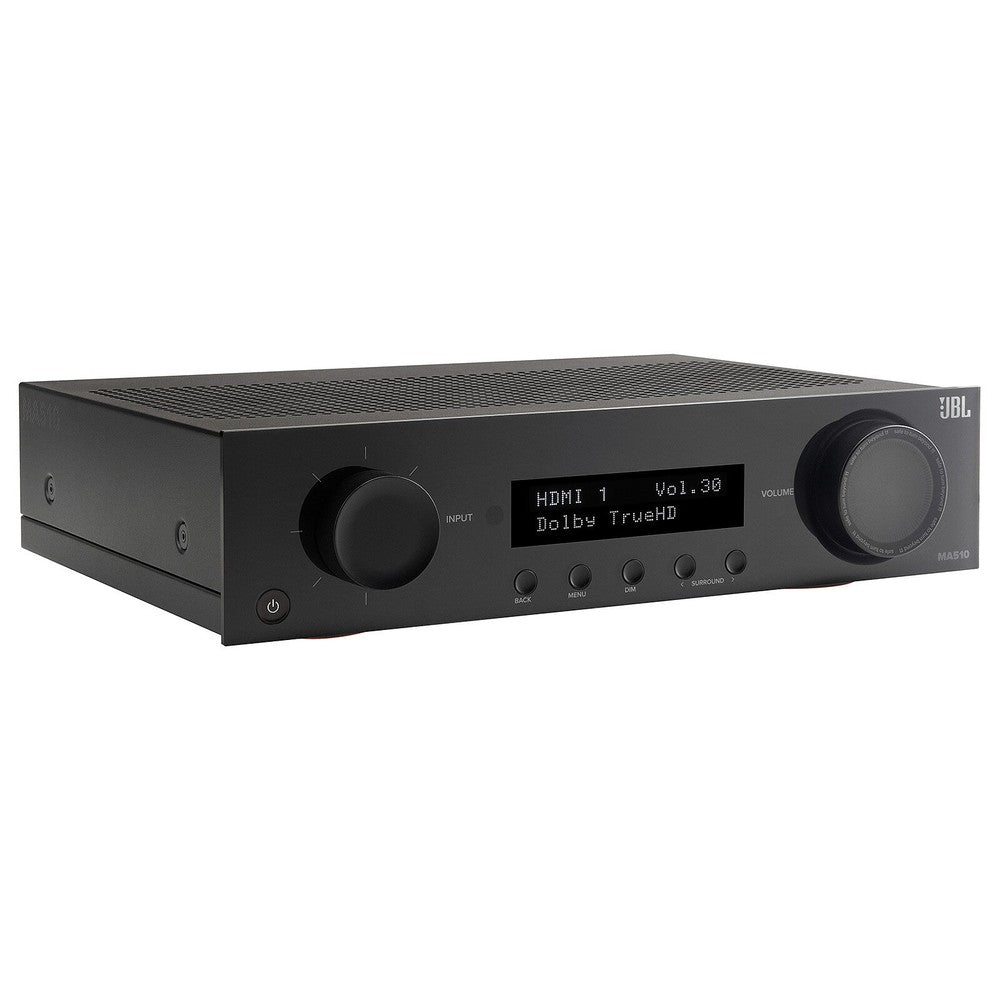 JBL MA510 5.2 Channel 8K AV Receiver - Espresso