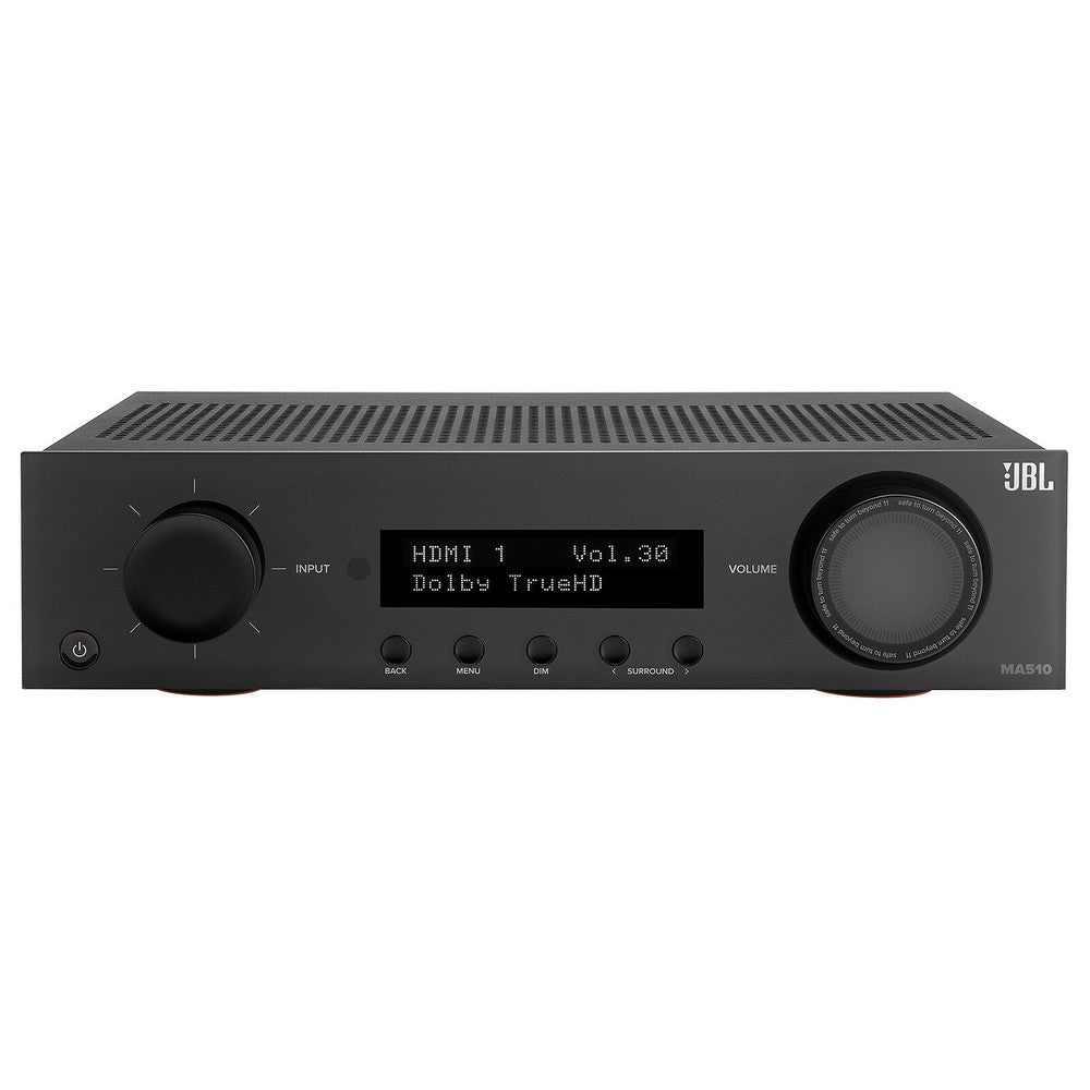 JBL MA510 5.2 Channel 8K AV Receiver - Espresso