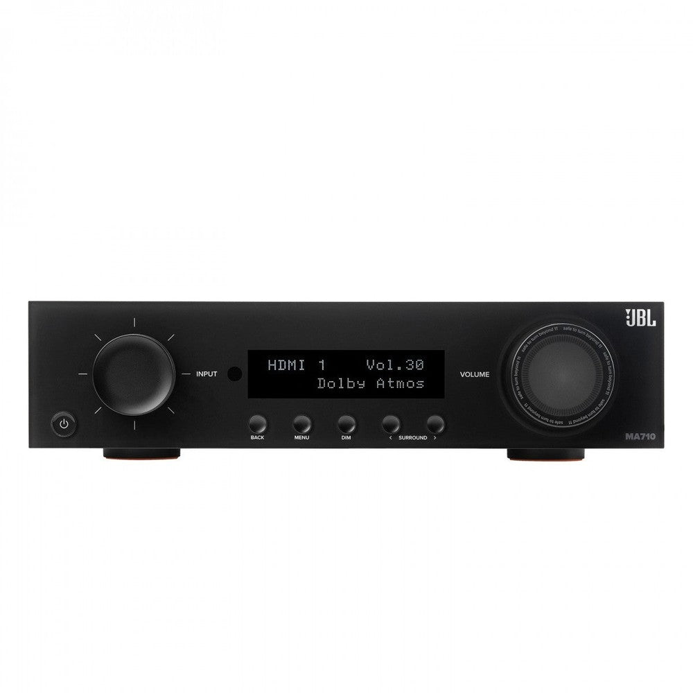 JBL MA710 7.2 Channel 8K AV Receiver - Espresso