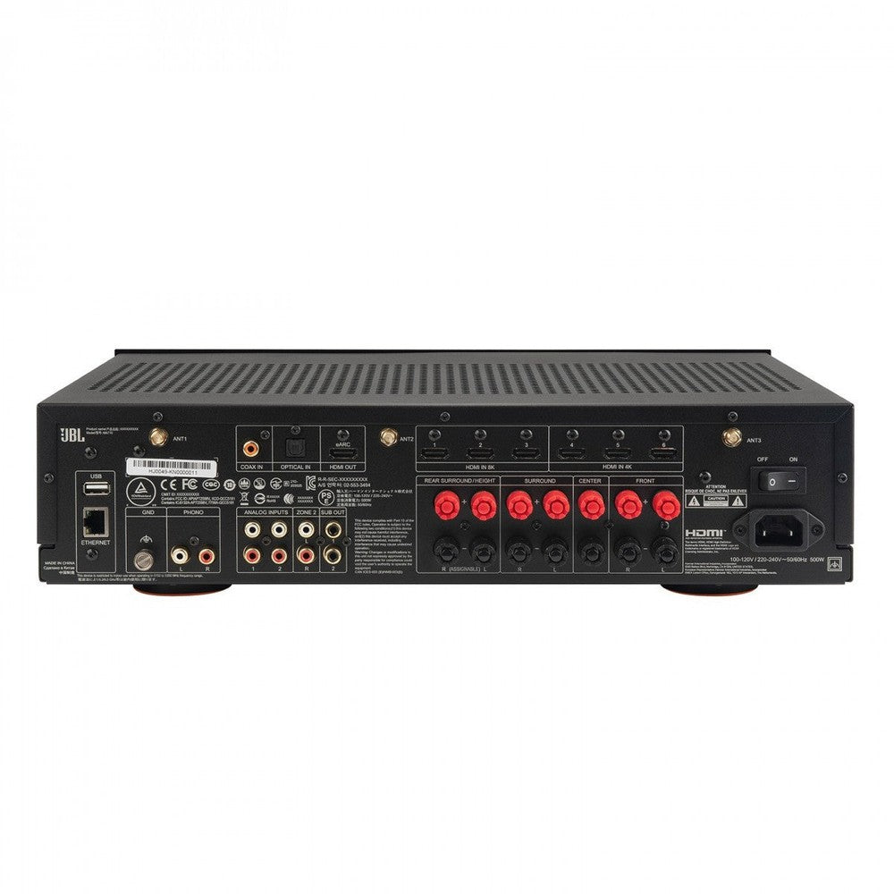 JBL MA710 7.2 Channel 8K AV Receiver - Espresso