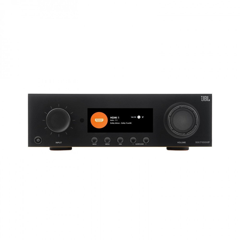 JBL MA7100HP 7.2 Channel 8K Class D AV Receiver - Espresso