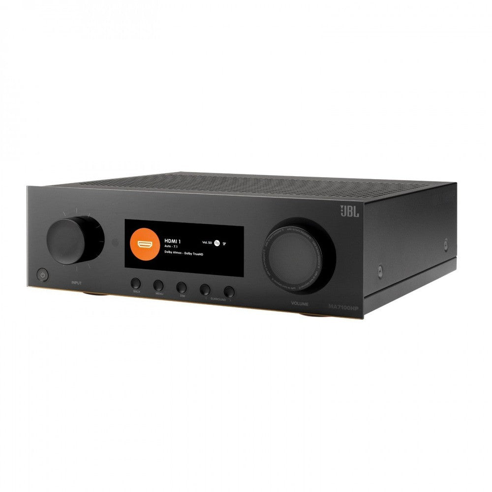 JBL MA7100HP 7.2 Channel 8K Class D AV Receiver - Espresso