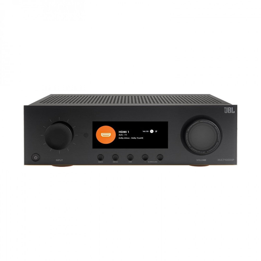 JBL MA7100HP 7.2 Channel 8K Class D AV Receiver - Espresso