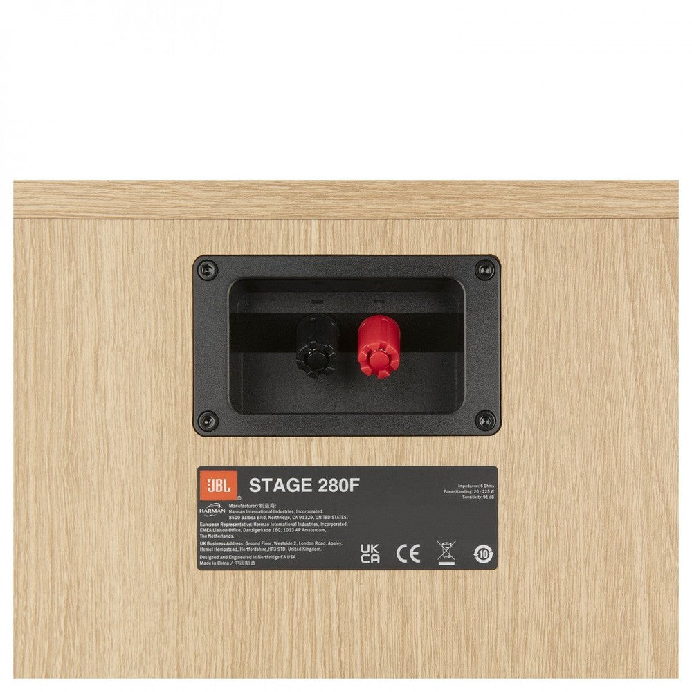 JBL Stage 2 280F 2.5 Way Dual 8&quot; Floorstanding Loudspeaker - Latte