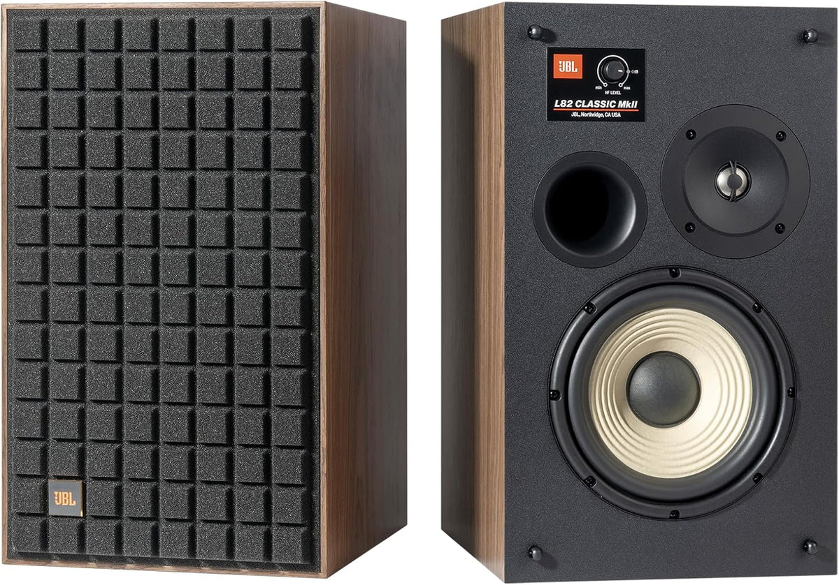 JBL L82 Classic MKII 8&quot; (200mm) 2-way Bookshelf Loudspeaker with Black Grill (pair)
