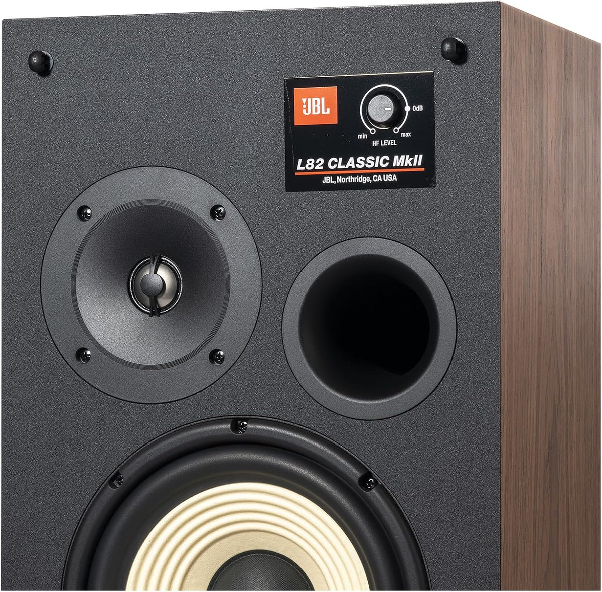 JBL L82 Classic MKII 8&quot; (200mm) 2-way Bookshelf Loudspeaker with Orange Grill (pair)