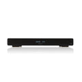 Black Arcam ST5 streamer with a sleek, minimalist design and a digital display showing "ARCAM ST5".