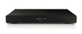Black Arcam ST5 streamer with a sleek, minimalist design and a digital display showing "ARCAM ST5".