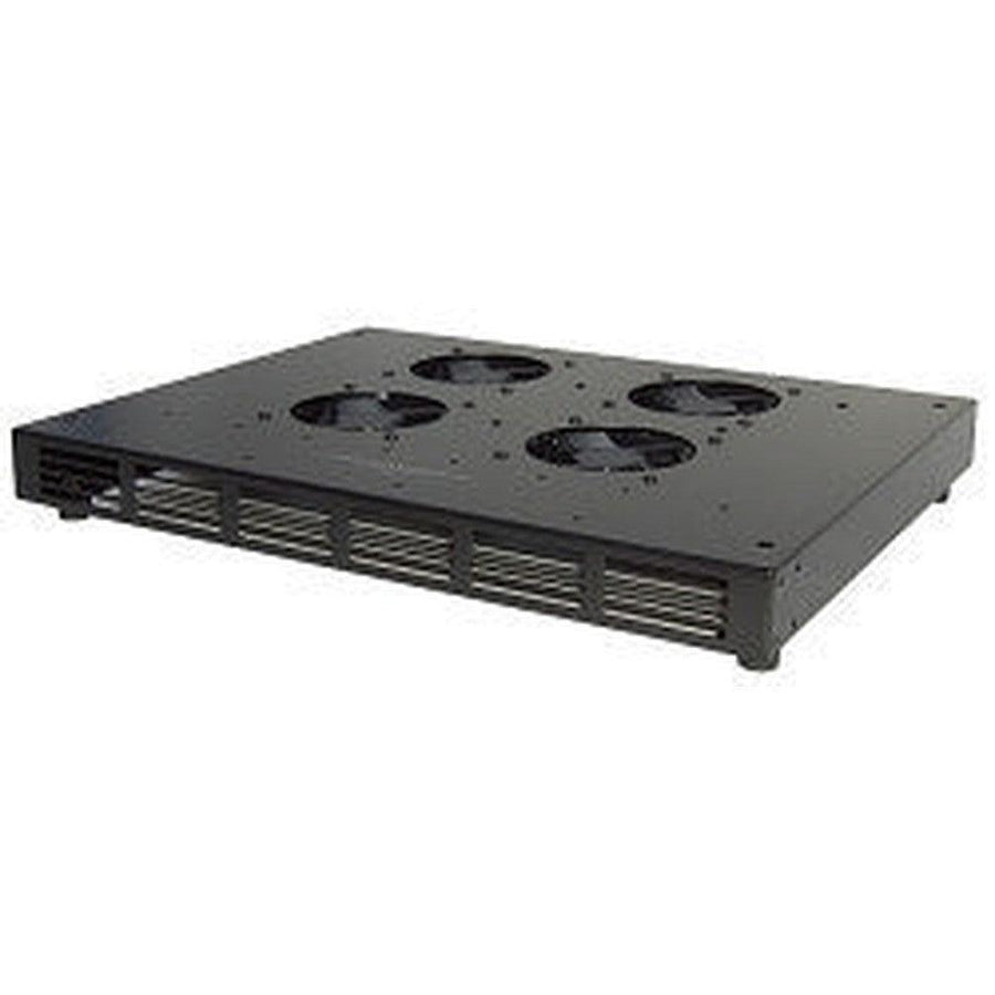 Slim black 6-vent system with four visible fans and side vents.