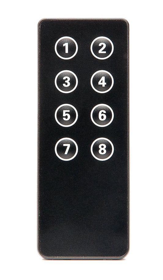 Pulse-Eight 8-Button Context-Sensitive IR Remote (8×10 Matrices)