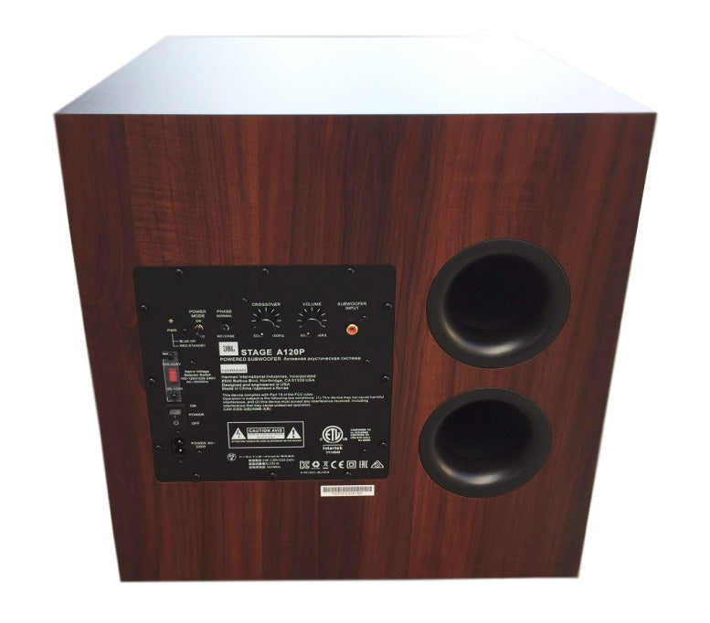 JBL Stage Series 12&quot;Powered Subwoofer - 2 Tone Wood